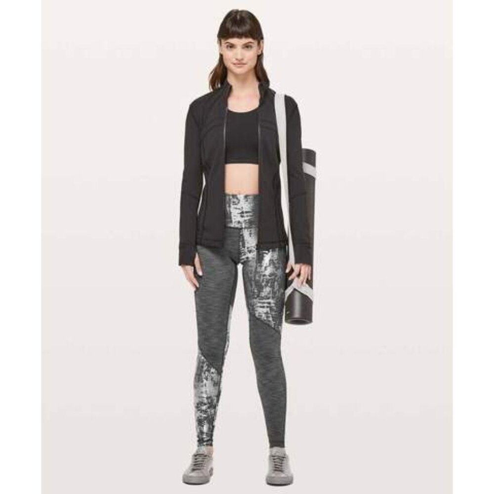 Lululemon Wunder Under High-Rise Tight Foil 28", size 6